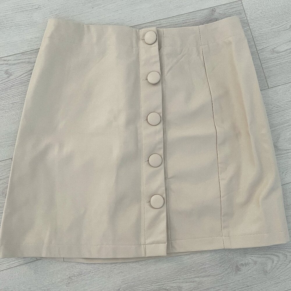 Leather Skirt ( Brand New)
